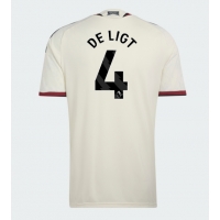 Camiseta Manchester United Matthijs de Ligt #4 Tercera Equipación Replica 2026-27 mangas cortas